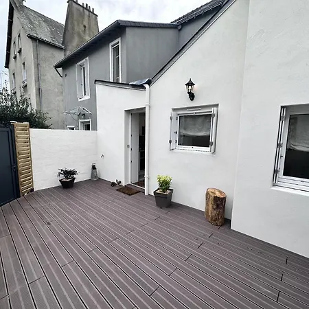 Le Wabi-Sabi - T2 Duplex - Terrasse Privee Apartment Vannes Exterior photo